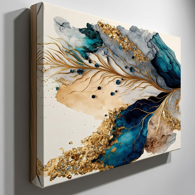 Gold Vein Canvas image